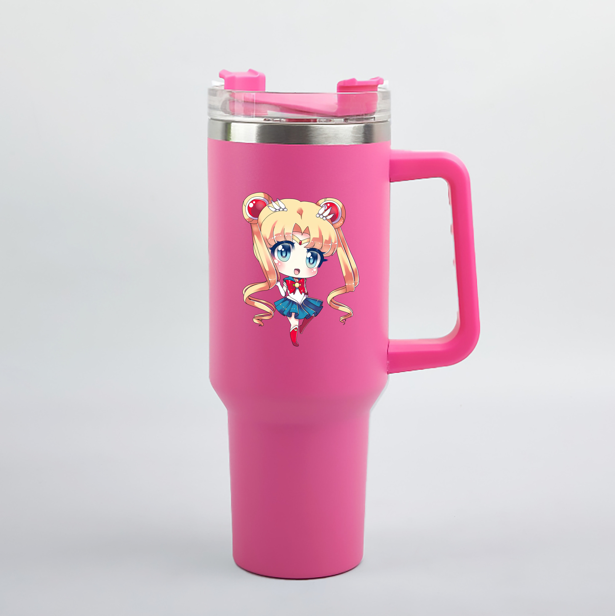 （画像用） 美少女戦士セーラームーン 月野 うさぎ つきの うさぎ Sailor Moon Tsukino Usagi 1200mL車用タンブラー（カラープリント）